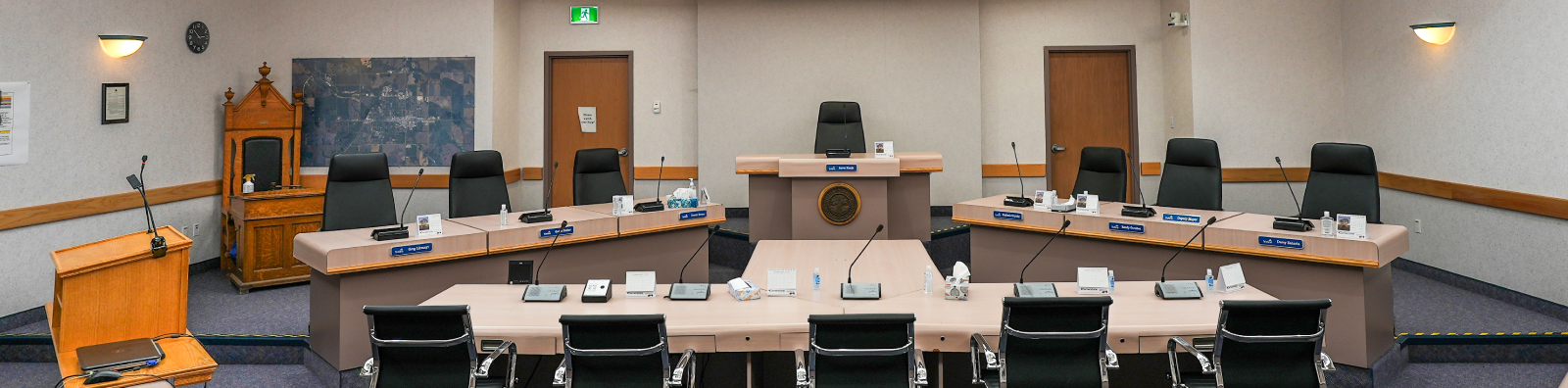 council chambers